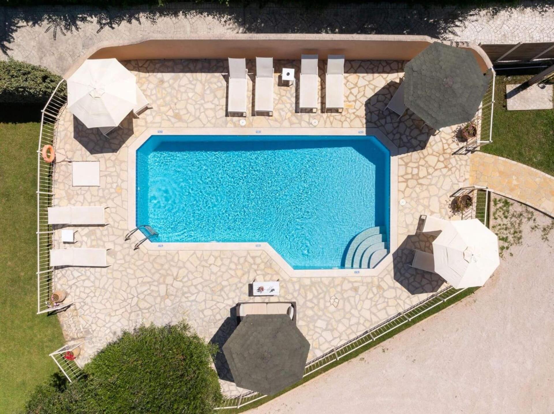Villa St Nicholas House With Private Heated Pool Dassiá Exteriér fotografie